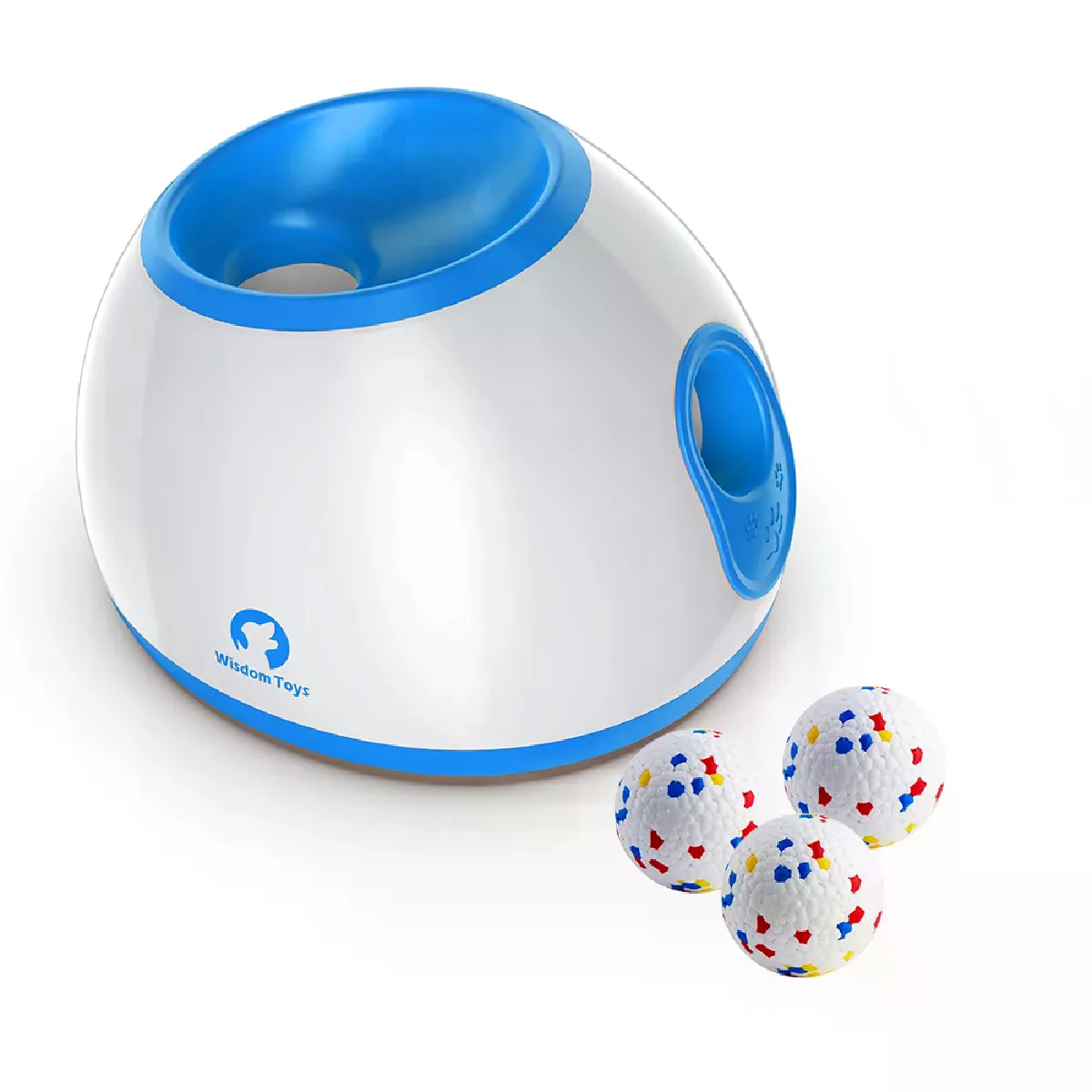 Meilleurs prix pour Lanceur de tennis automatique pour chiens, jouet pour lancer des balles, section de 3/6/9 m, avec 3 balles pour dressage canin.~07454