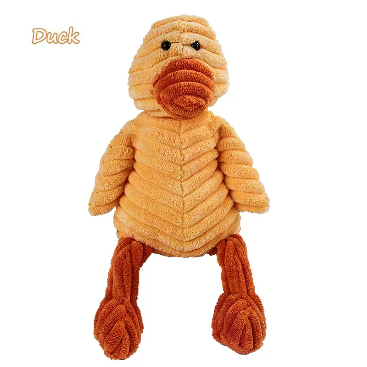 Jouets pour chiens en velours côtelé pour petits et grands chiens, jouets couineurs en peluche pour chiens, jouets à mâcher pour chiots, jouets pour chiens résistants aux morsures~06918