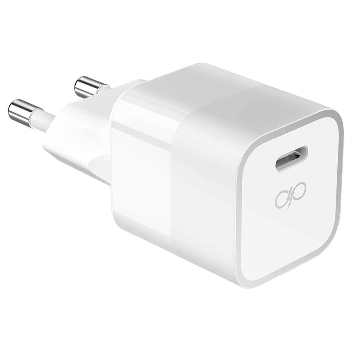 Force Blanc Power Chargeur Gan 30W Secteur Usb-C Power Delivery