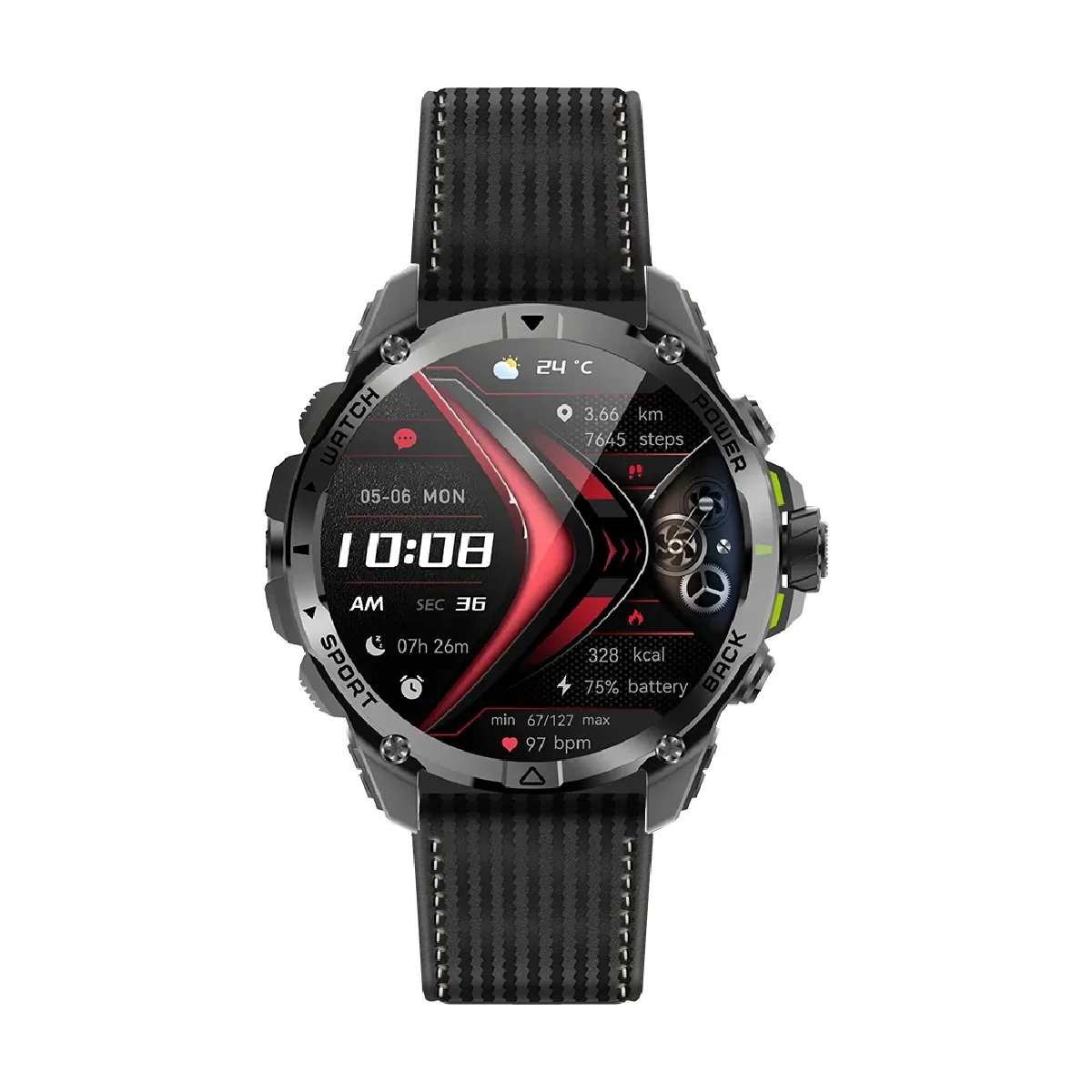 Montre Connectée oraimo Watch GT : GPS Satellite Écran AMOLED 1 43? et Autonomie de 25 Jours Neuf - vue 4