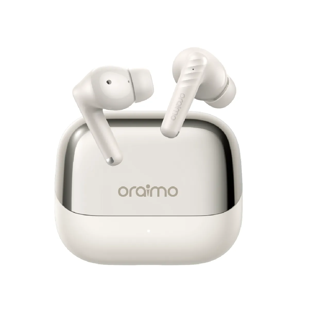 Écouteurs Sans Fil oraimo SpaceBuds Neo+ Blancs : ANC Hybride Son Spatial Sound360™ et 30h d'Autonomie Neuf - vue 4