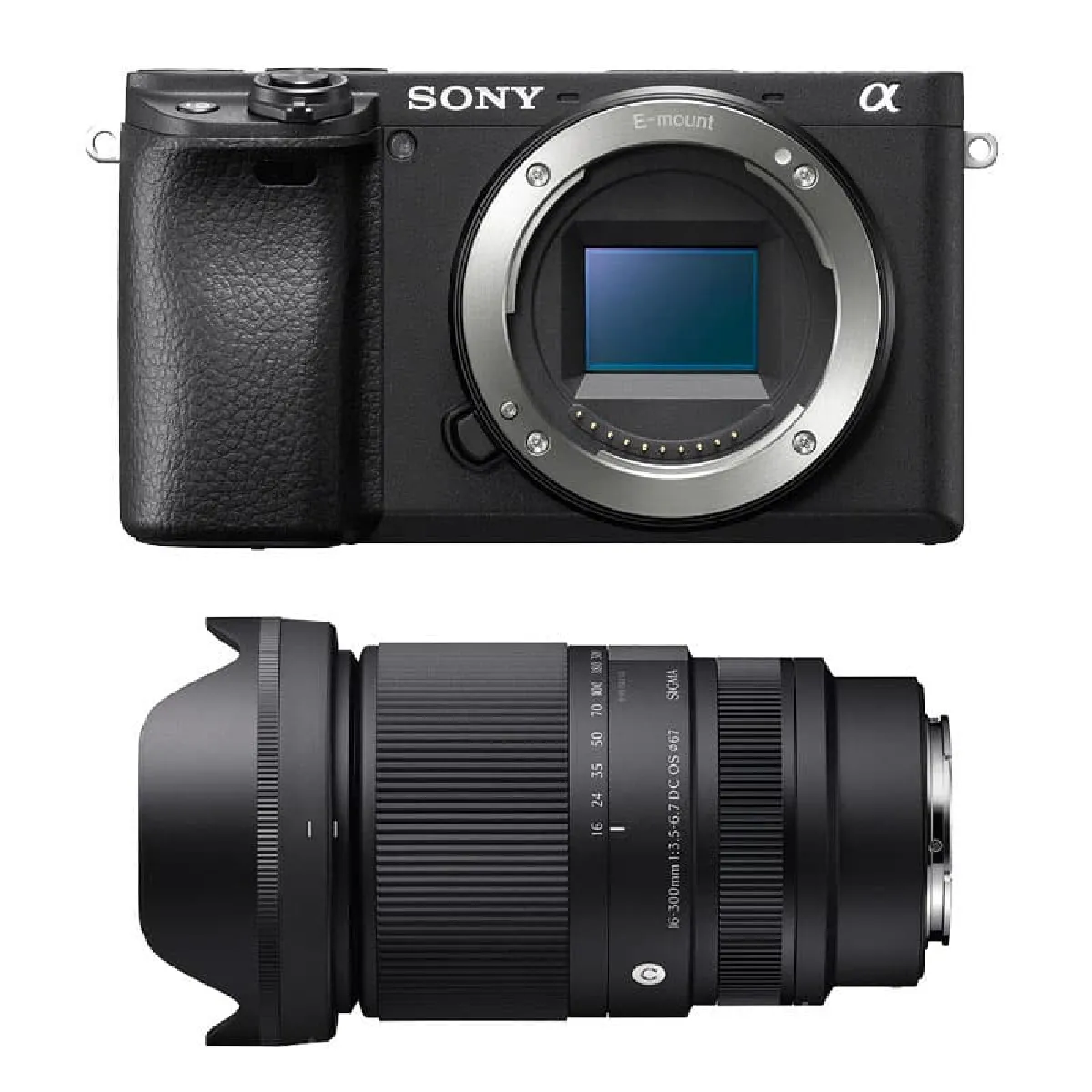 SONY ALPHA 6400 + SIGMA 16 300mm f3.5 6.7 DC OS Contemporary Garanti - vue 4