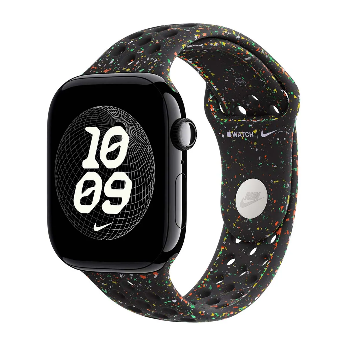 Bracelet Nike Sport pour Apple Watch Series 1 t/m 11 / SE / Ultra (44/45/46/49 mm) - Taille S/M - Midnight Black