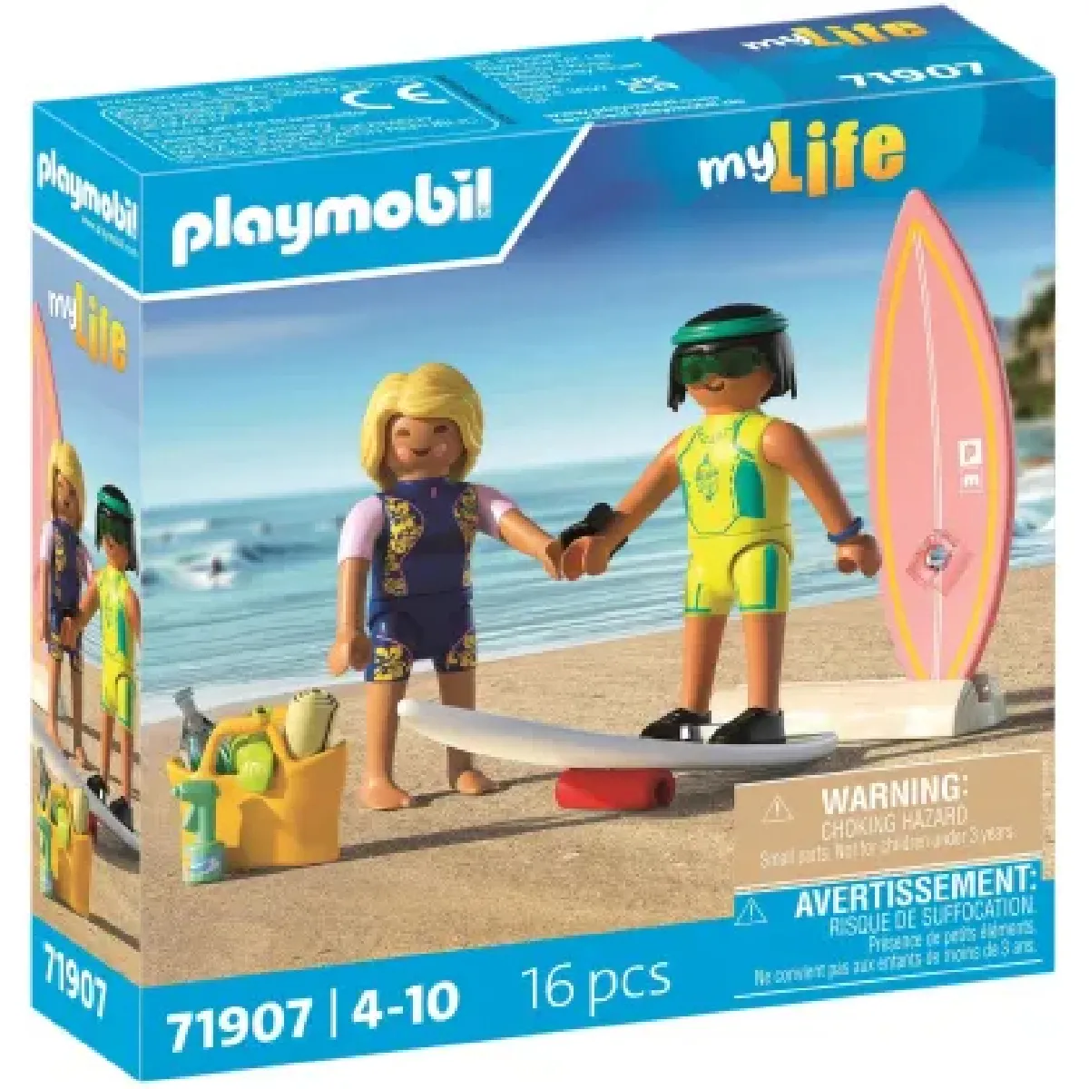Playmobil® Playmobil Cours De Surf À La Plage