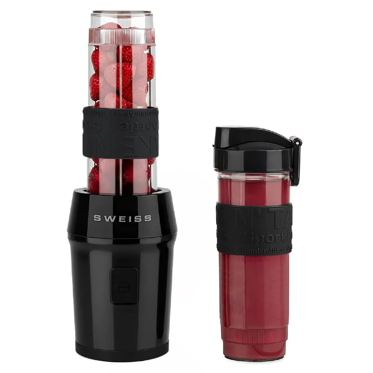 Sweiss - Mini Blender - 300W - 570 mL - Noir - Image 2