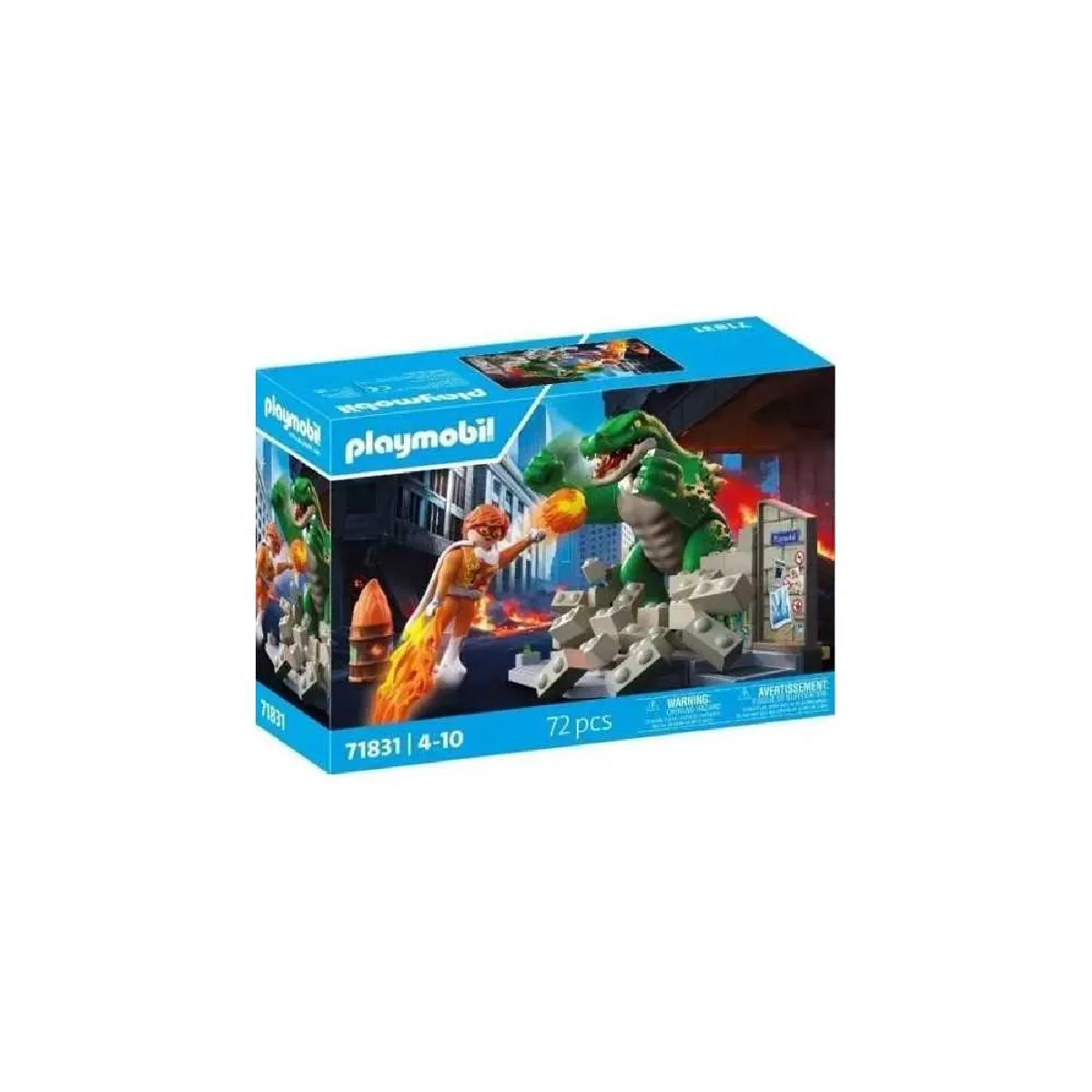 Playmobil® Playmobil Les Super-Héros Contre Le Lézard Géant