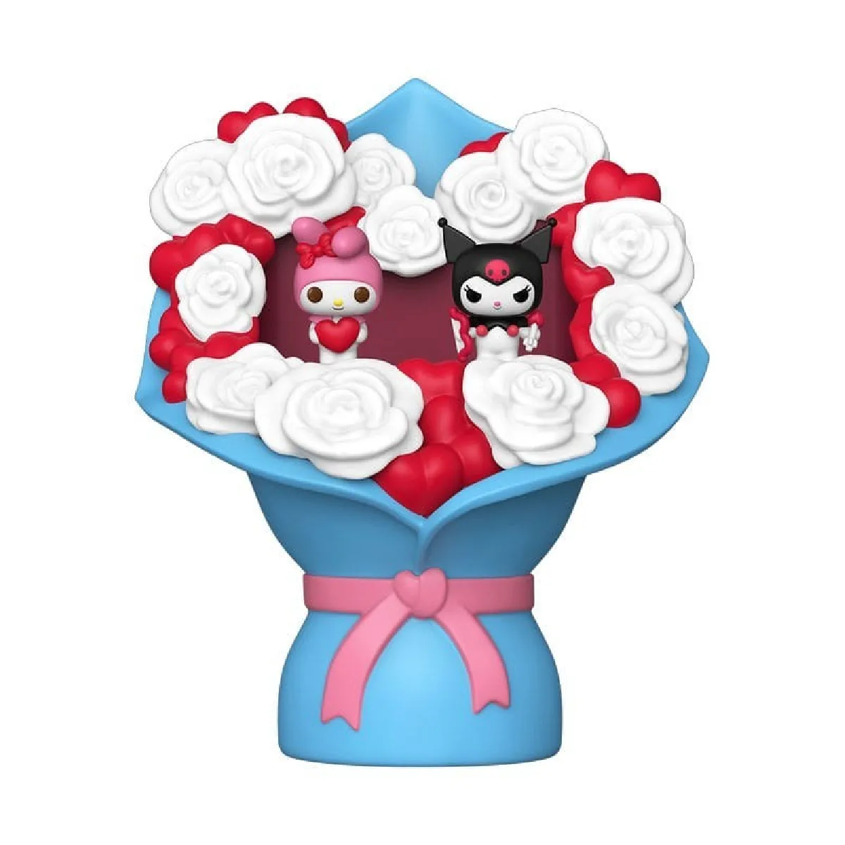 Figurines Funko Bitty Pop Bouquet Sanrio Valentines My Melody & Kuromi - vue 2