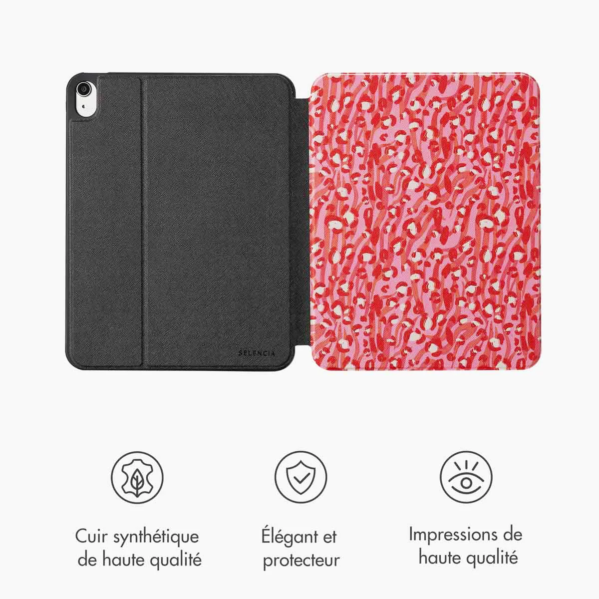 Coque Pour IPad 11 (A16) / IPad 10,9 10e Génération Avec Porte-Stylet, Protection Intégrale Coins Renforcés - Rose - BOOLING