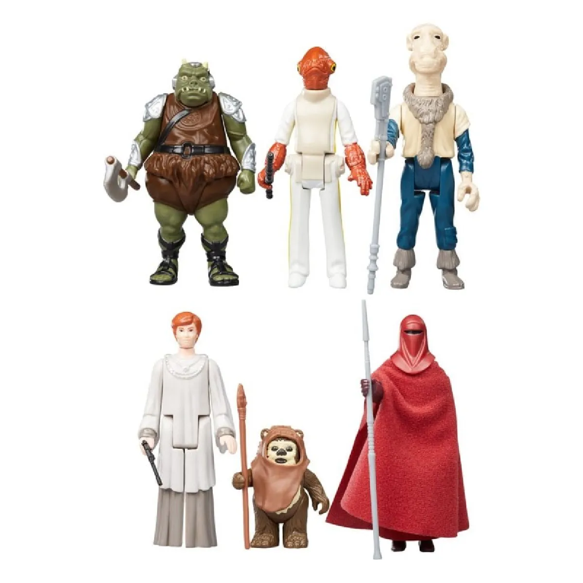 Star Wars Episode VI Retro Collection Pack 6 figurines Star Wars Episode VI Retro Collection 10 cm