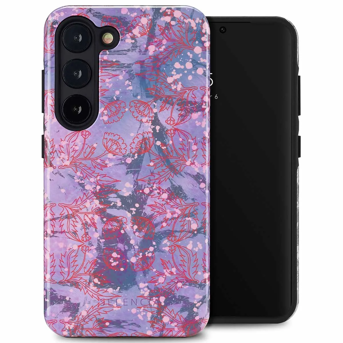 Selencia Orange Coque Arrière Vivid Samsung Galaxy S23