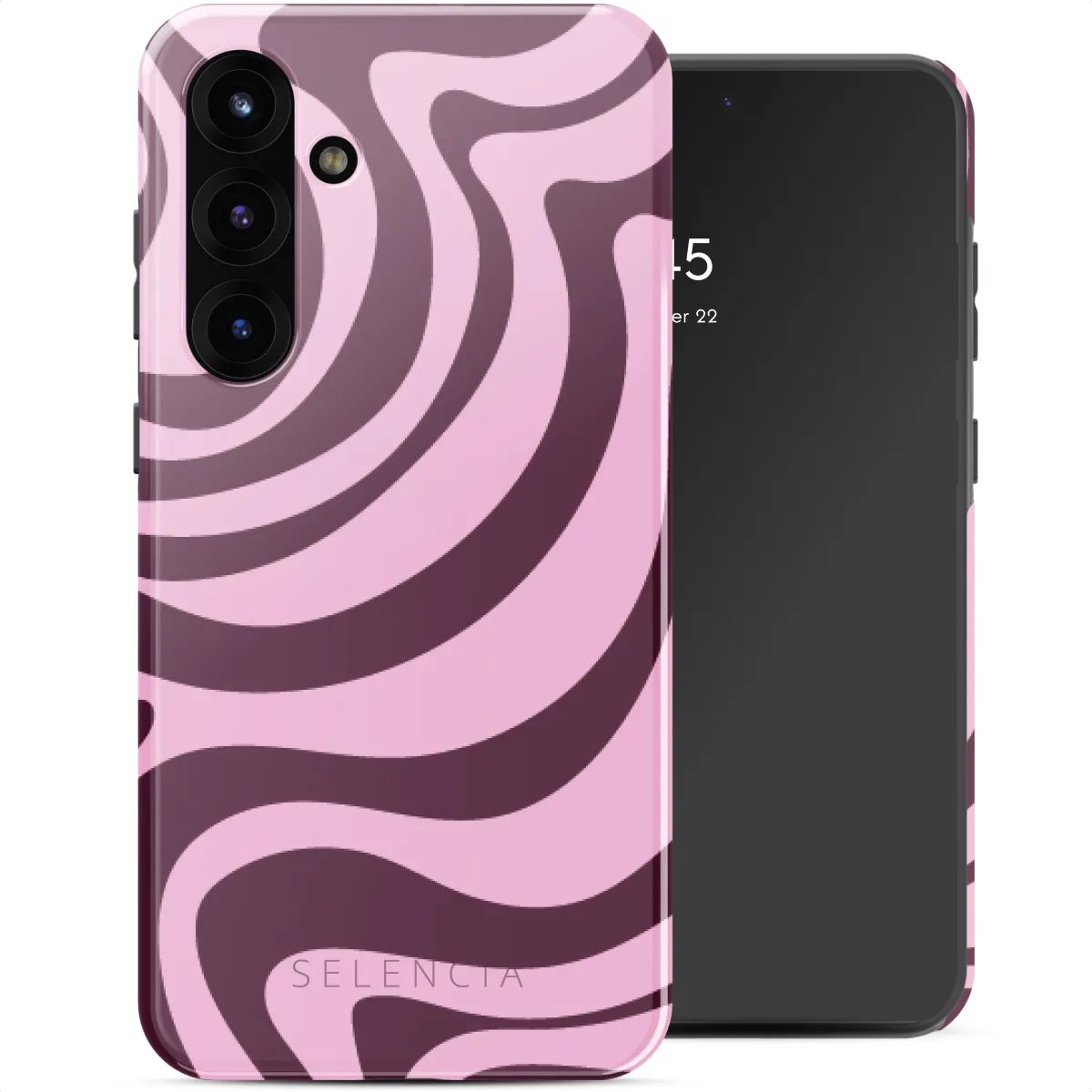 Selencia Rose Coque Arrière En Plastique Vivid Samsung Galaxy S25 Plus