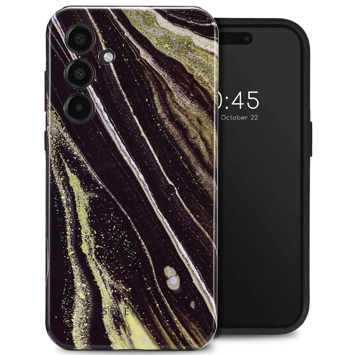Selencia Coque Vivid Pour Samsung Galaxy A35 - Marbre