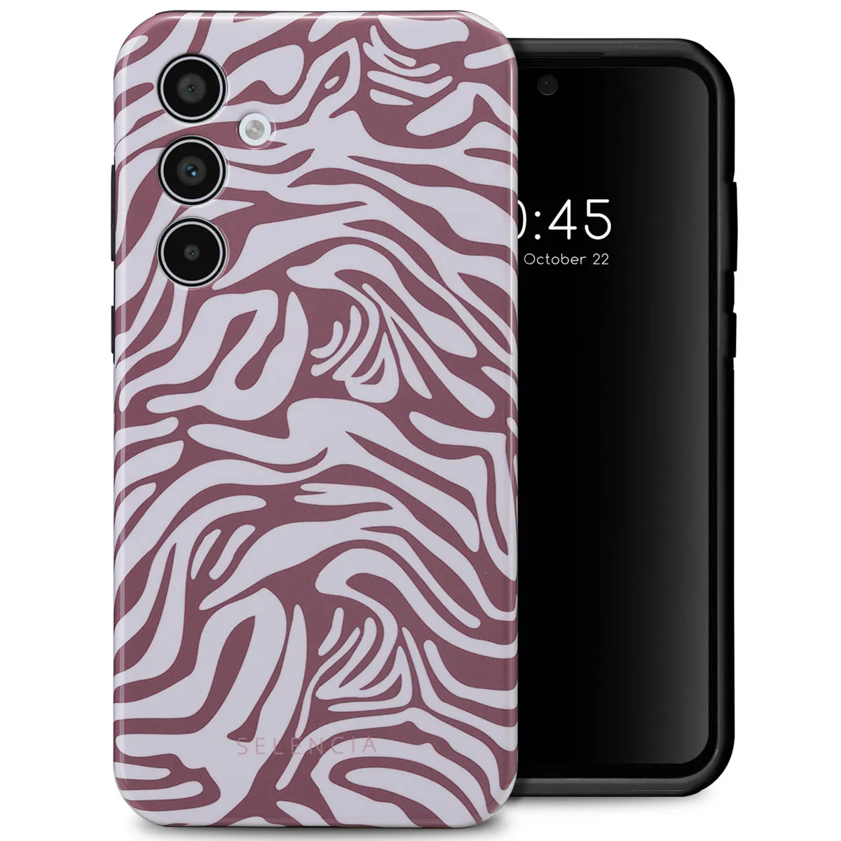 Selencia Rose Coque Arrière En Plastique Vivid Samsung Galaxy A35