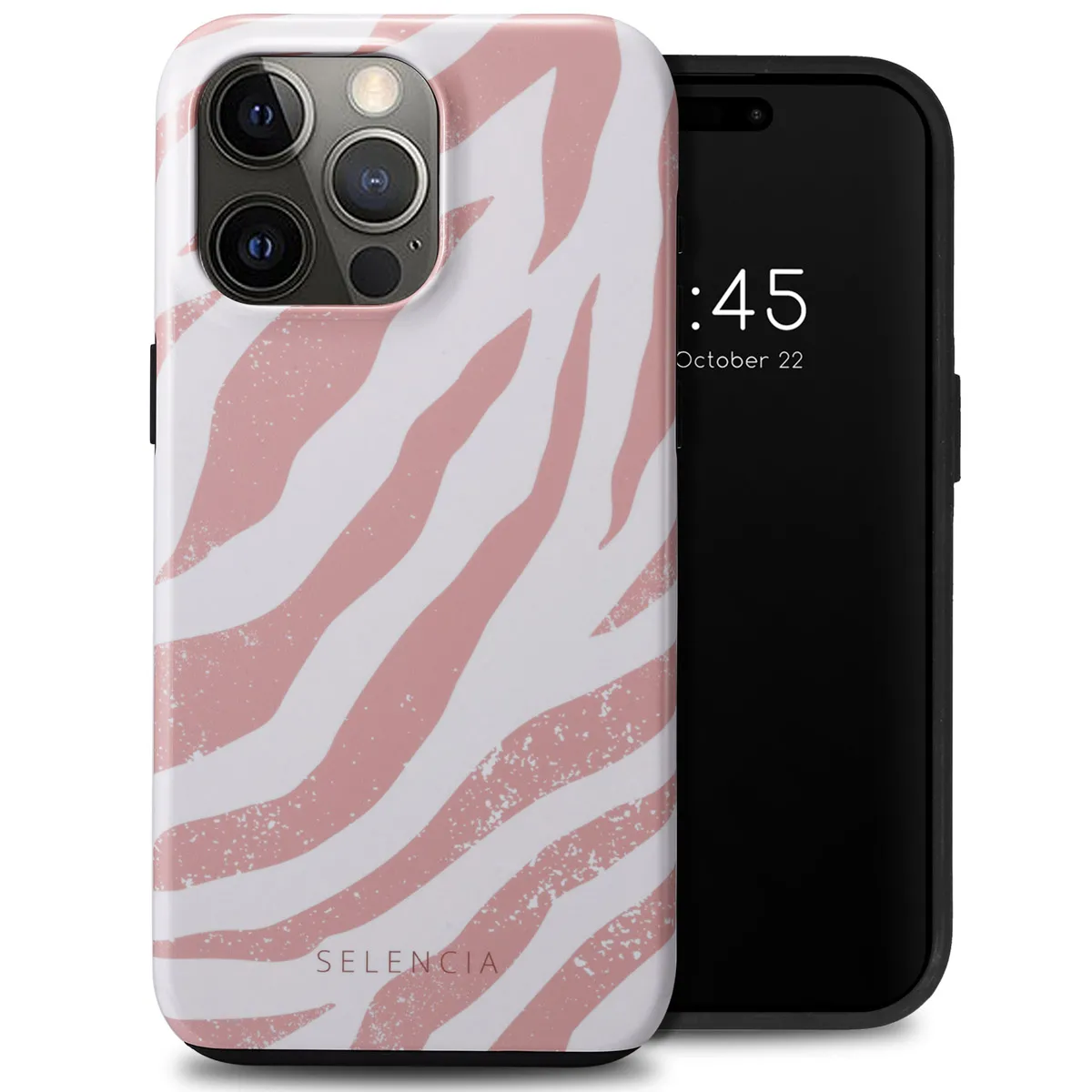 Selencia Rose Coque En Plastique Vivid Apple Iphone 15 Pro Max