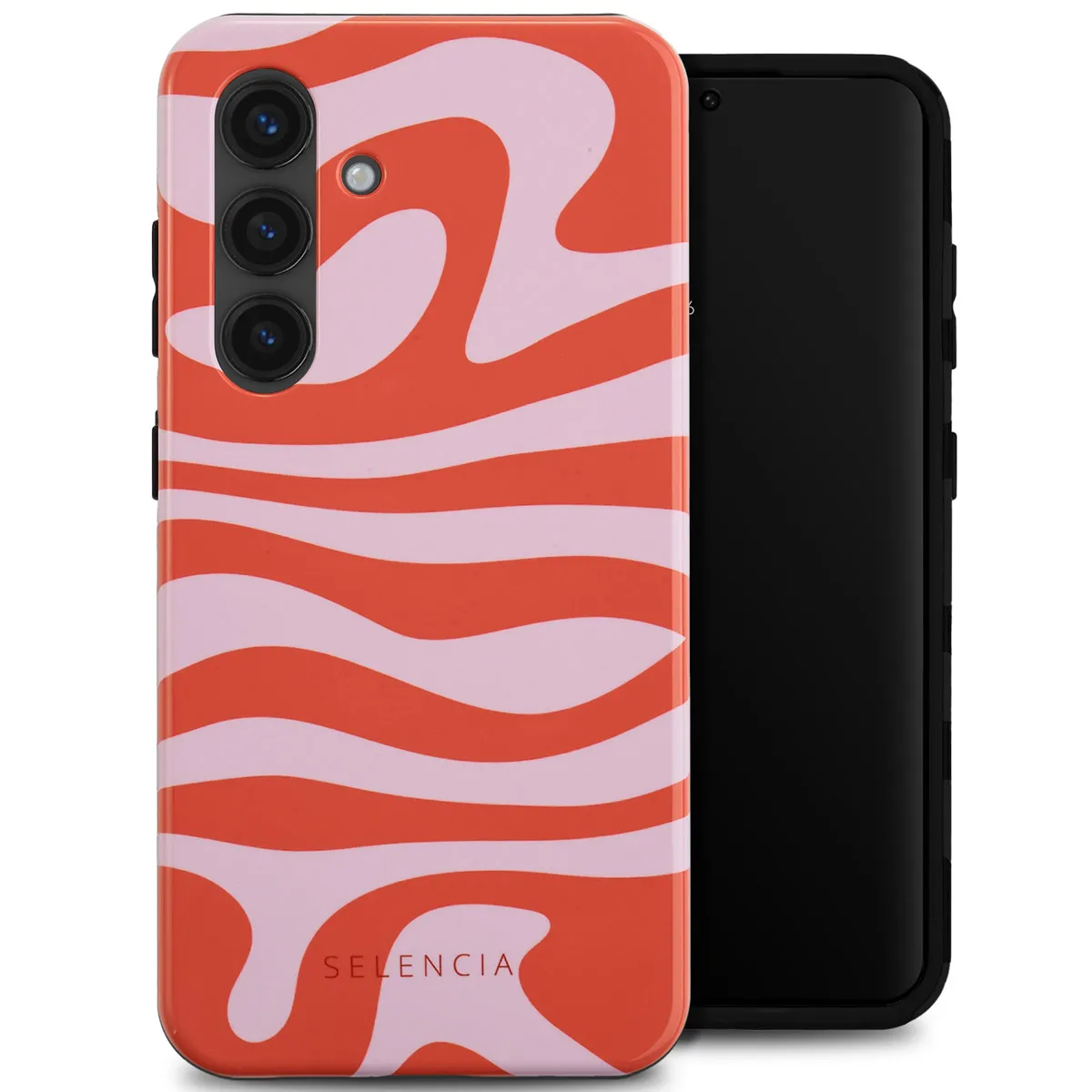 Selencia Rose Coque Arrière En Plastique Vivid Pour Samsung Galaxy S24