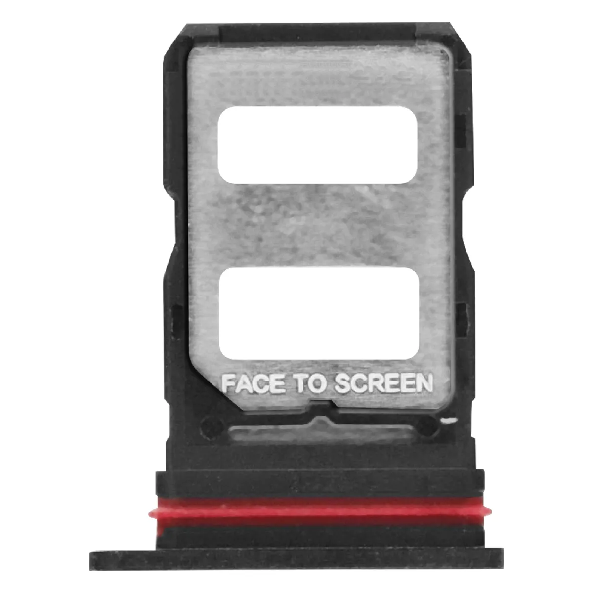 Avizar Noir Clappio Tiroir De Remplacement Carte Dual Nano Sim Pour Xiaomi Poco X7
