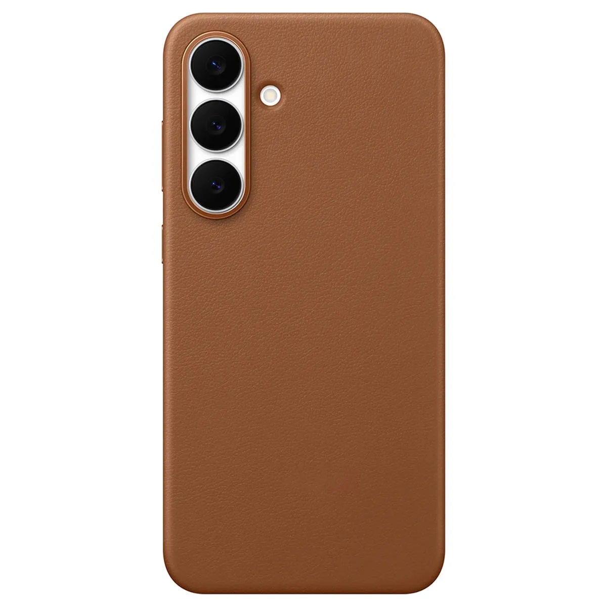 Samsung Coque pour Galaxy S25 FE en Cuir Premium Effet Grainé