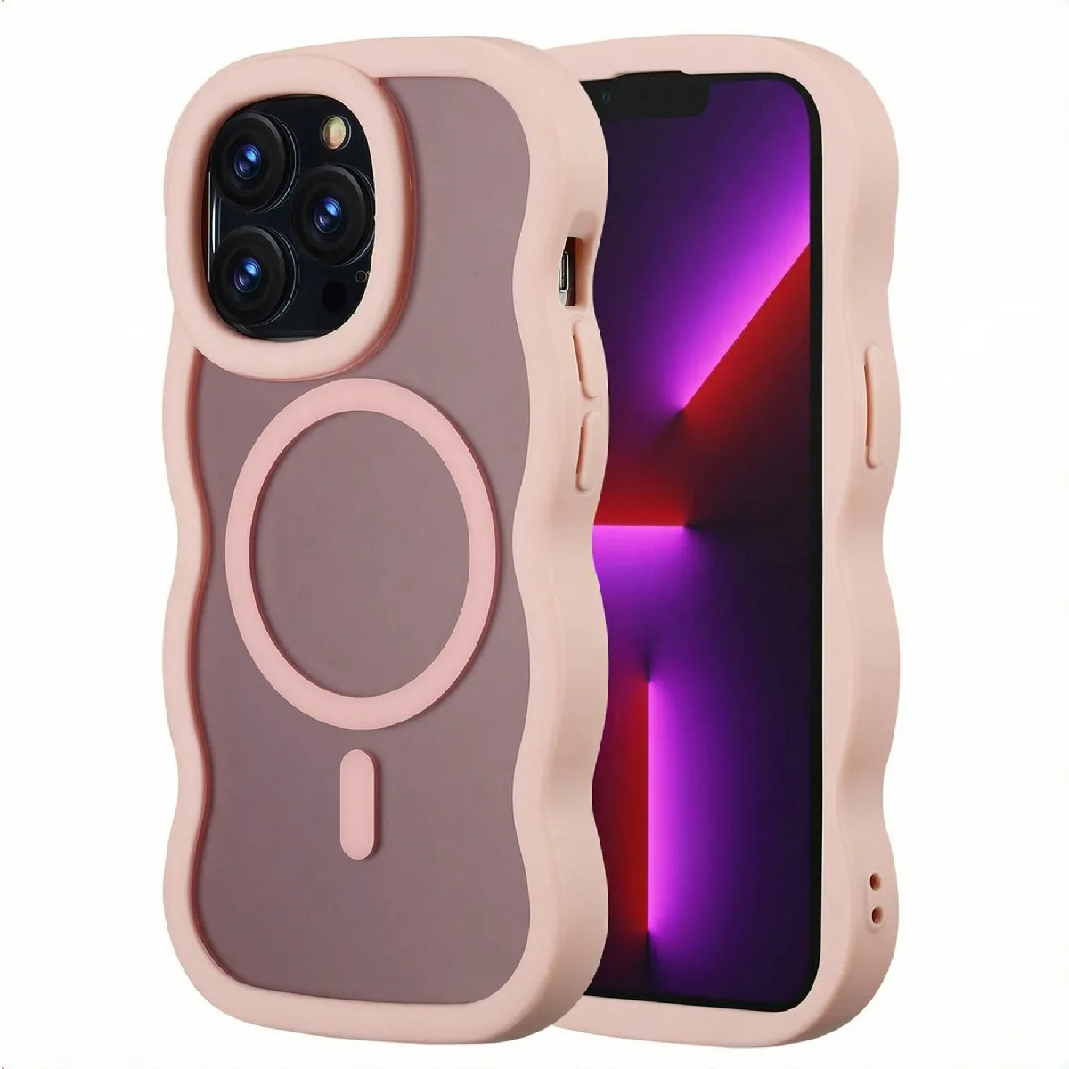 Selencia Rose Coque Wavy Apple Iphone 13 Pro