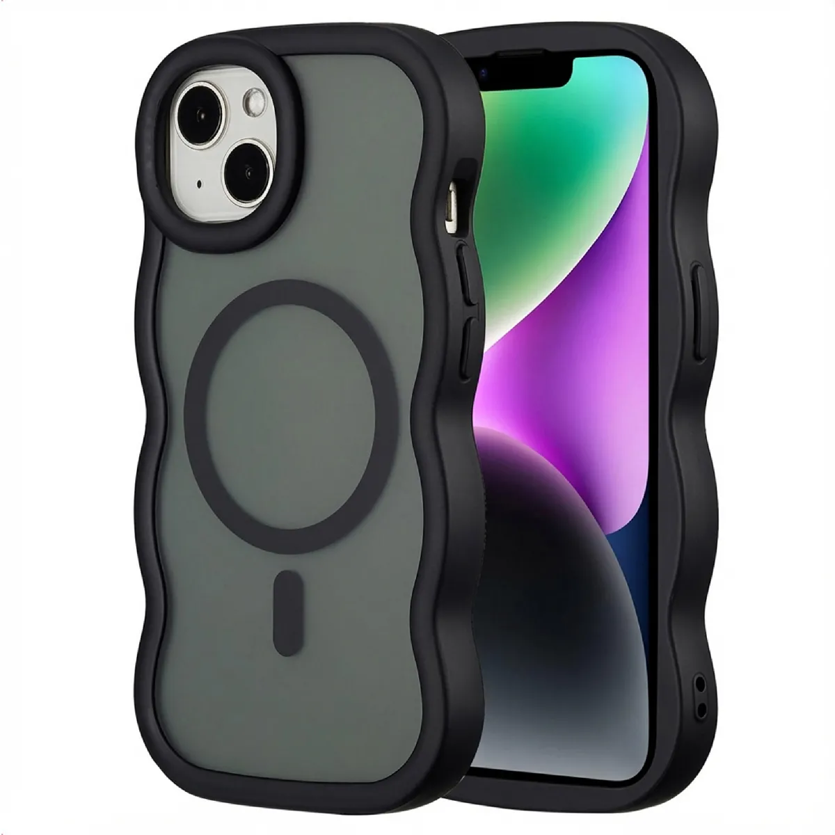 Selencia Noir Wavy Apple Iphone 13 / 14