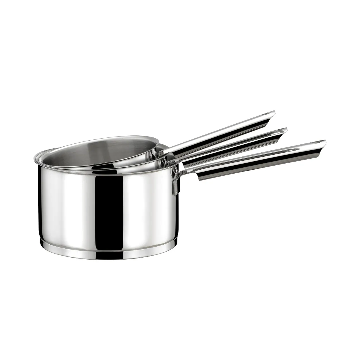 Cuisinox Elysée - Série De 3 Casseroles 16/18/20Cm Inox