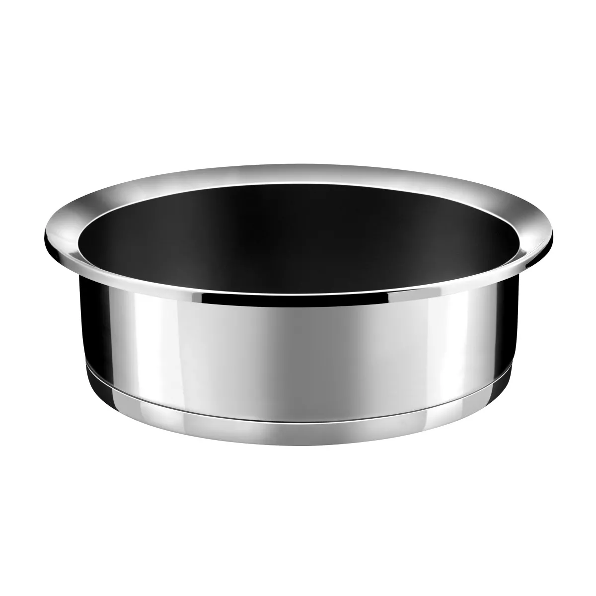 CUISINOX Yc&ocirc;ne - Sauteuse 24cm inox rev&ecirc;tement Greblon C3