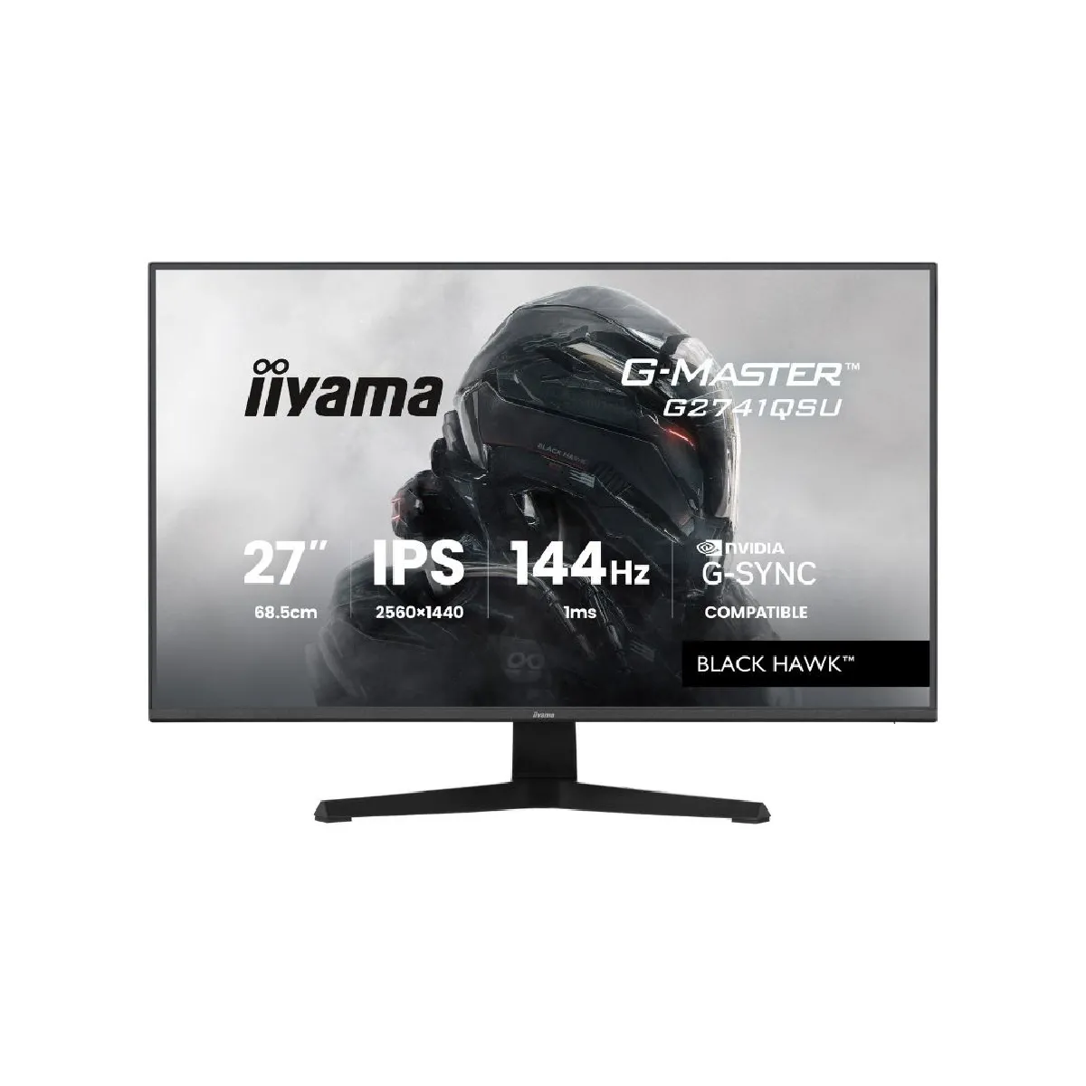 Iiyama Ecran Pc Gaming G-Master Black Hawk G2741qsu-B1 27" 144 Hz Qhd - Image 9