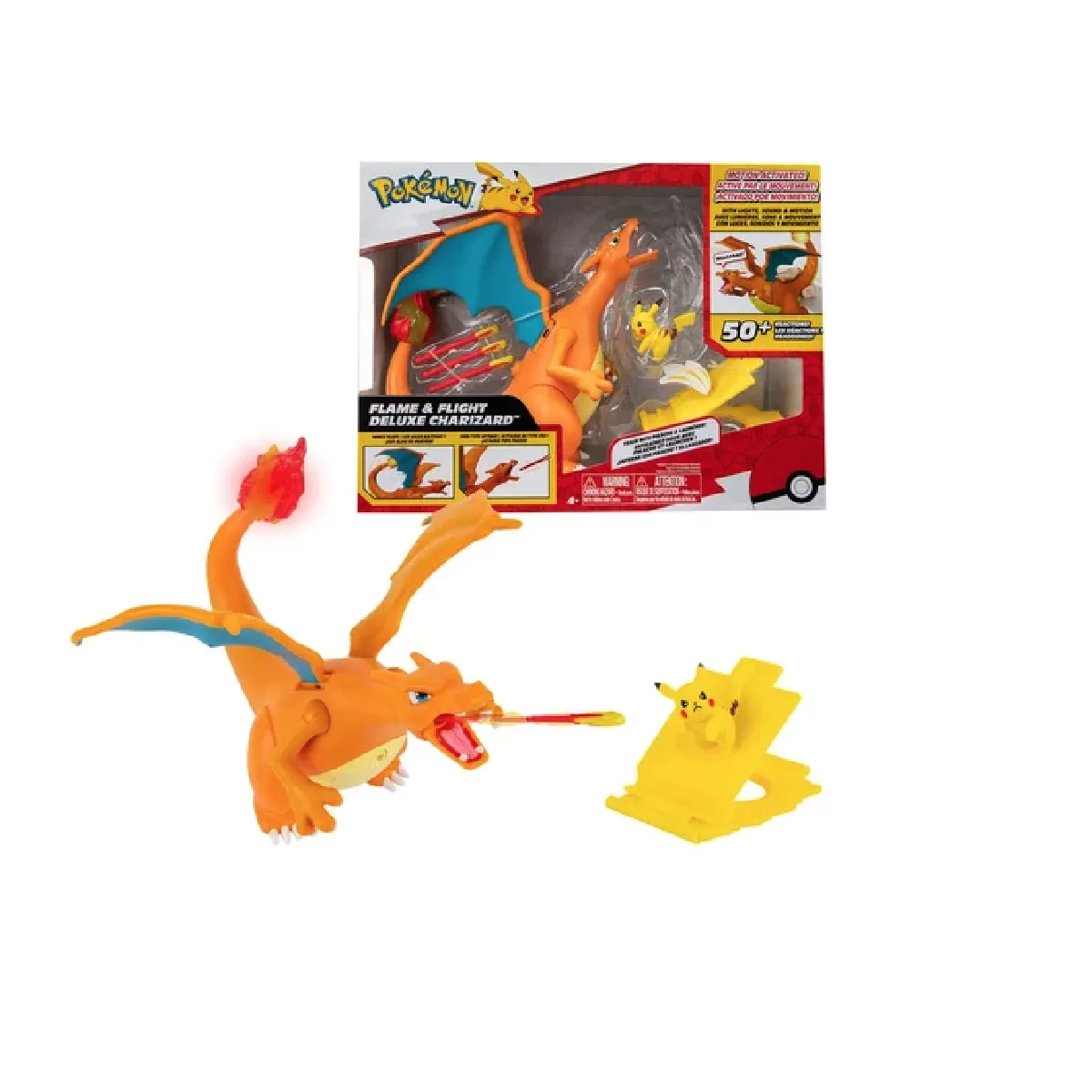 Pokemon - Dracafeu contre Pikachu