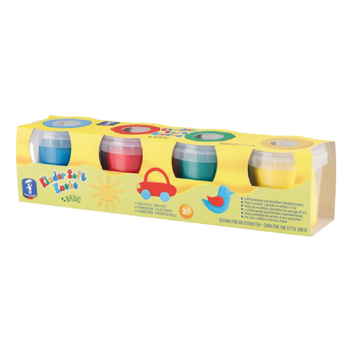 Feuchtmann Bleu Pâte À Modeler 4 Pots