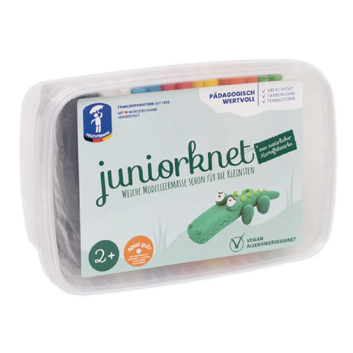 Feuchtmann Boîte De 14 Bâtons Pâte À Modeler - Multicolore