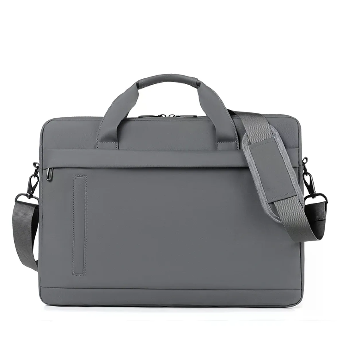Sac Messager LL Bean Pour Ordinateur – Noir/tan, Nylon, Bretelles Réglables, Occasion