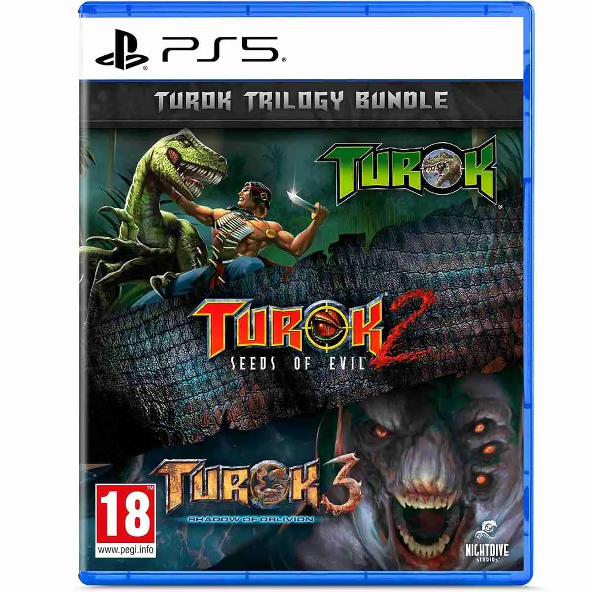 TUROK TRILOGY BUNDLE PS5 FR OCCASION (GAME IN ENGLISH/FRANCAIS/DE/ES/IT) - Image 6