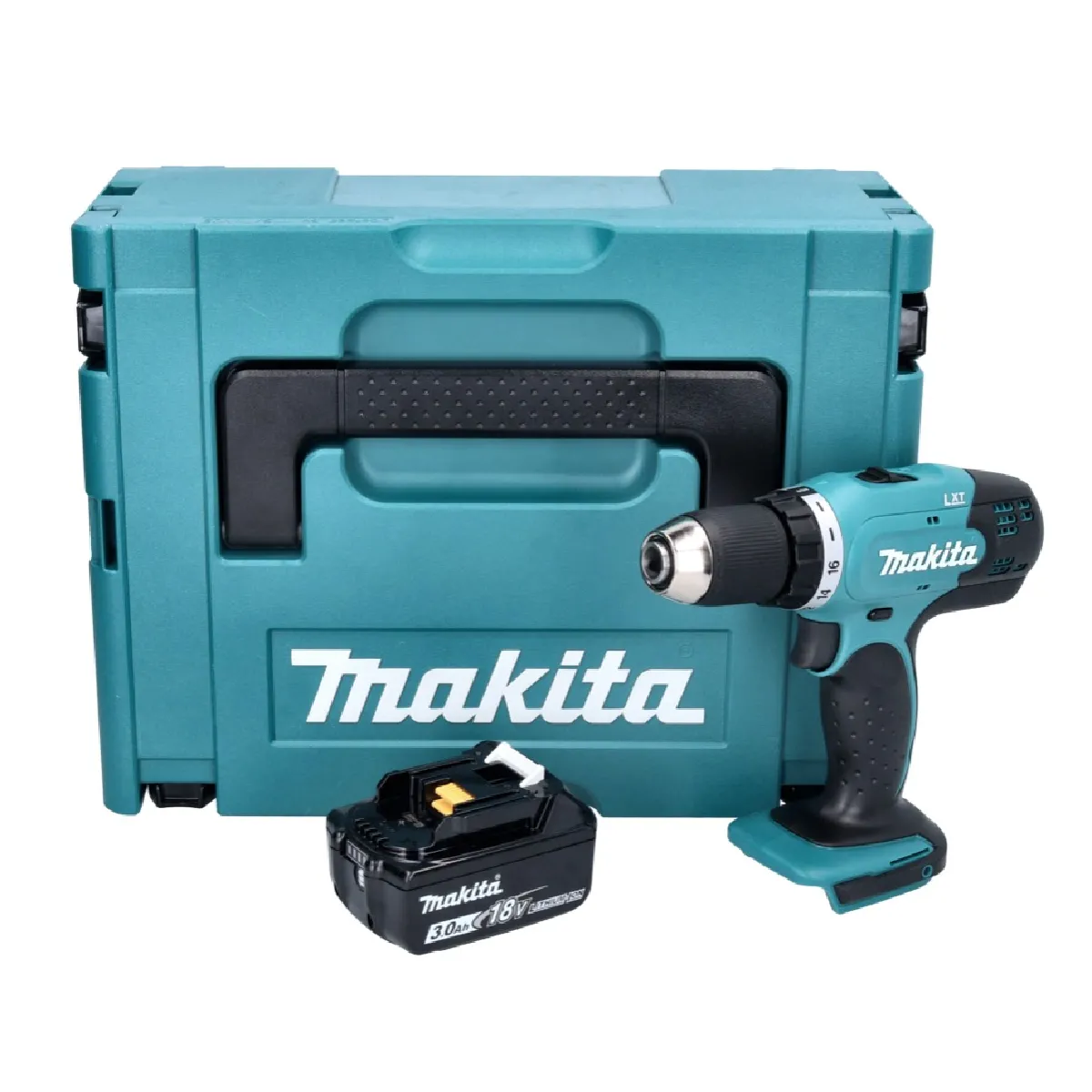 Makita DDF 453 F1J Perceuse visseuse sans fil 18 V 42 Nm + 1x batterie 3 0 Ah + Makpac sans chargeur - vue 2