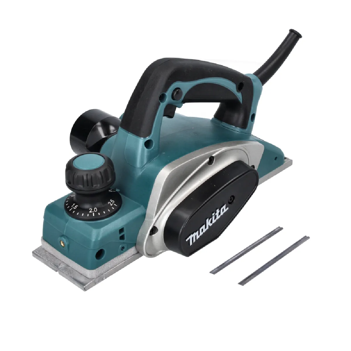 Makita KP 0800 Rabot à feuillure / rabot électrique 82 mm + lame réversible sans mallette - vue 2
