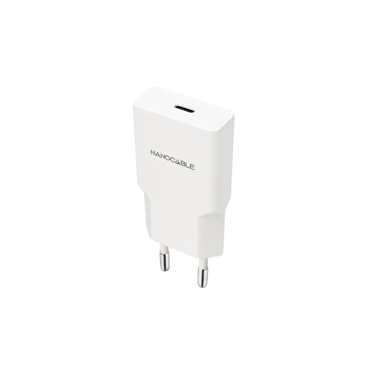 Nanocable Blanc Chargeur Secteur Usb-C - 25 W