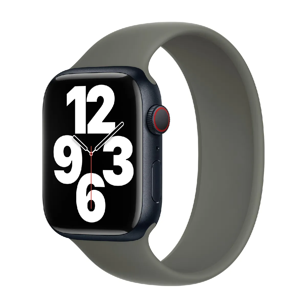 Bracelet Apple Watch 42mm Boucle unique en Silicone - vue 9