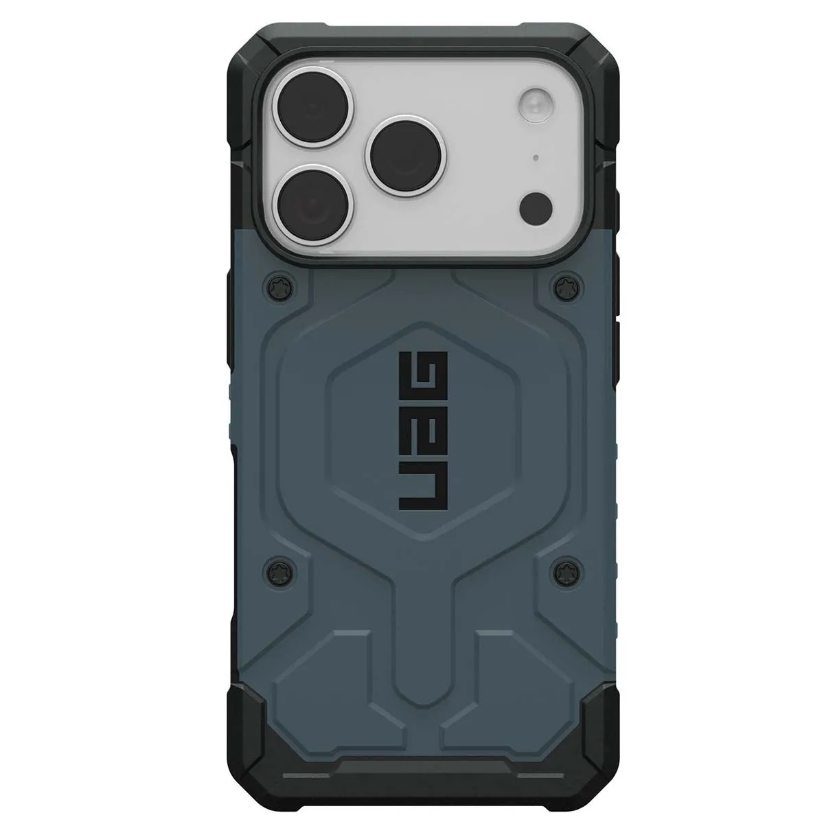 Urban Armor Gear Bleu Uag Pathfinder Series - Coque De Protection Pour Téléphone Portable - Robuste - Compatibilité Avec Magsafe - Pare-Chocs En Tpu - Nuage - Pour - Image 3