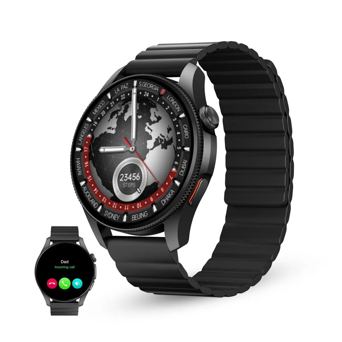 Ksix BXSW33N smartwatche et montre de sport 3 63 cm 1.43 AMOLED Numérique 466 x 466 pixels Écran tactile GPS satellite Neuf - vue 4