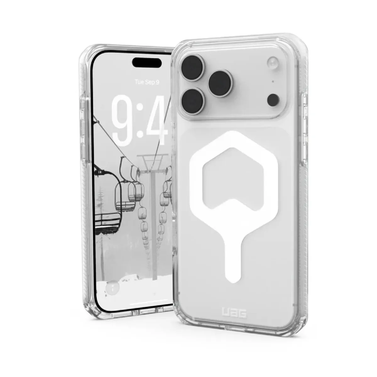 Uag Blanc Coque Pour Iphone 17 Pro Max / Transparent