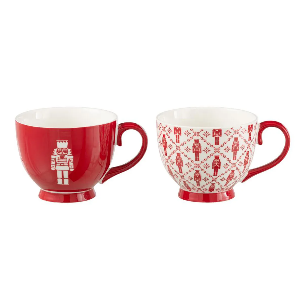 Paris Prix Rouge Lot De 2 Mugs En Céramique Casse-Noisette 45Cl