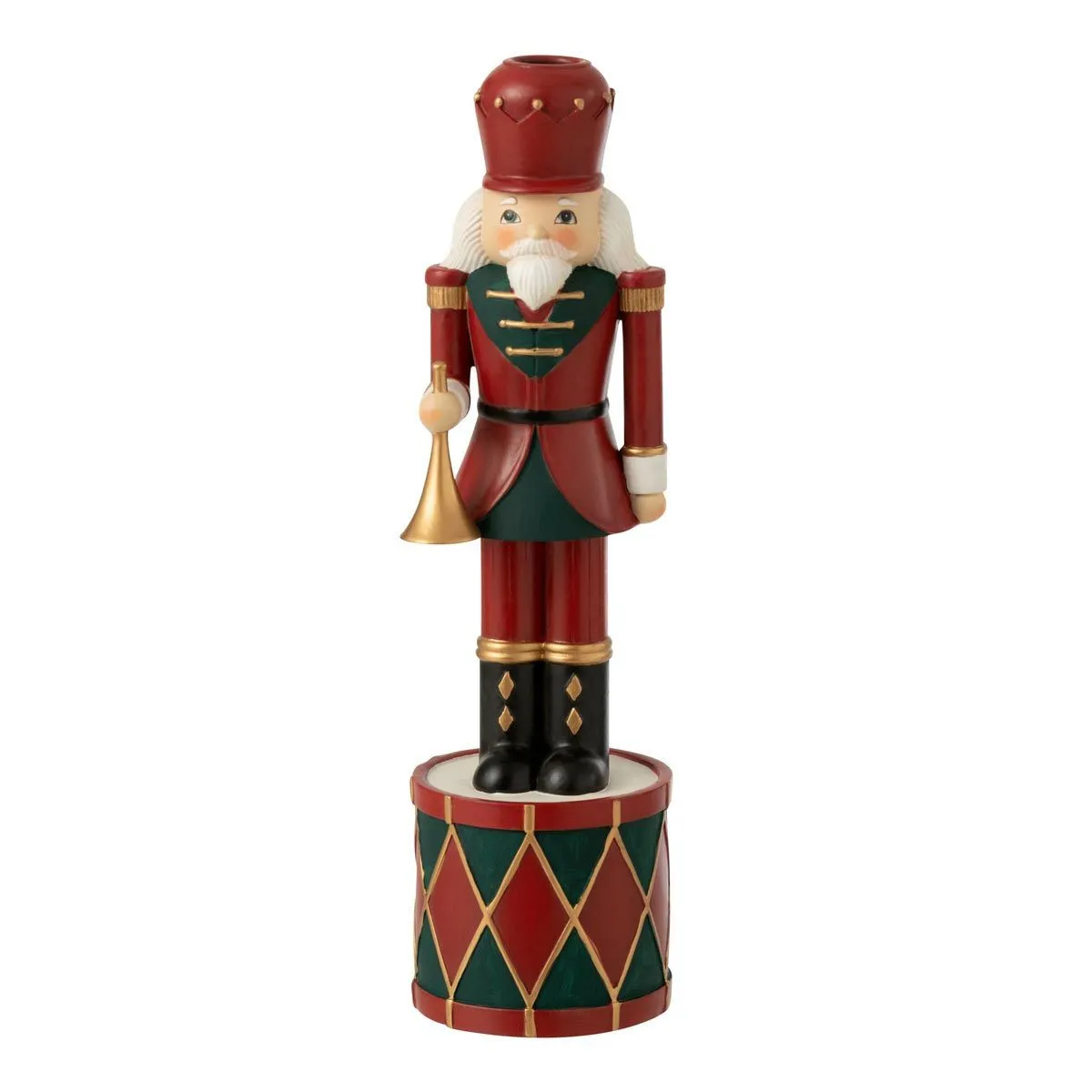 Paris Prix Rouge Bougeoir De Noël Casse-Noisette 32Cm