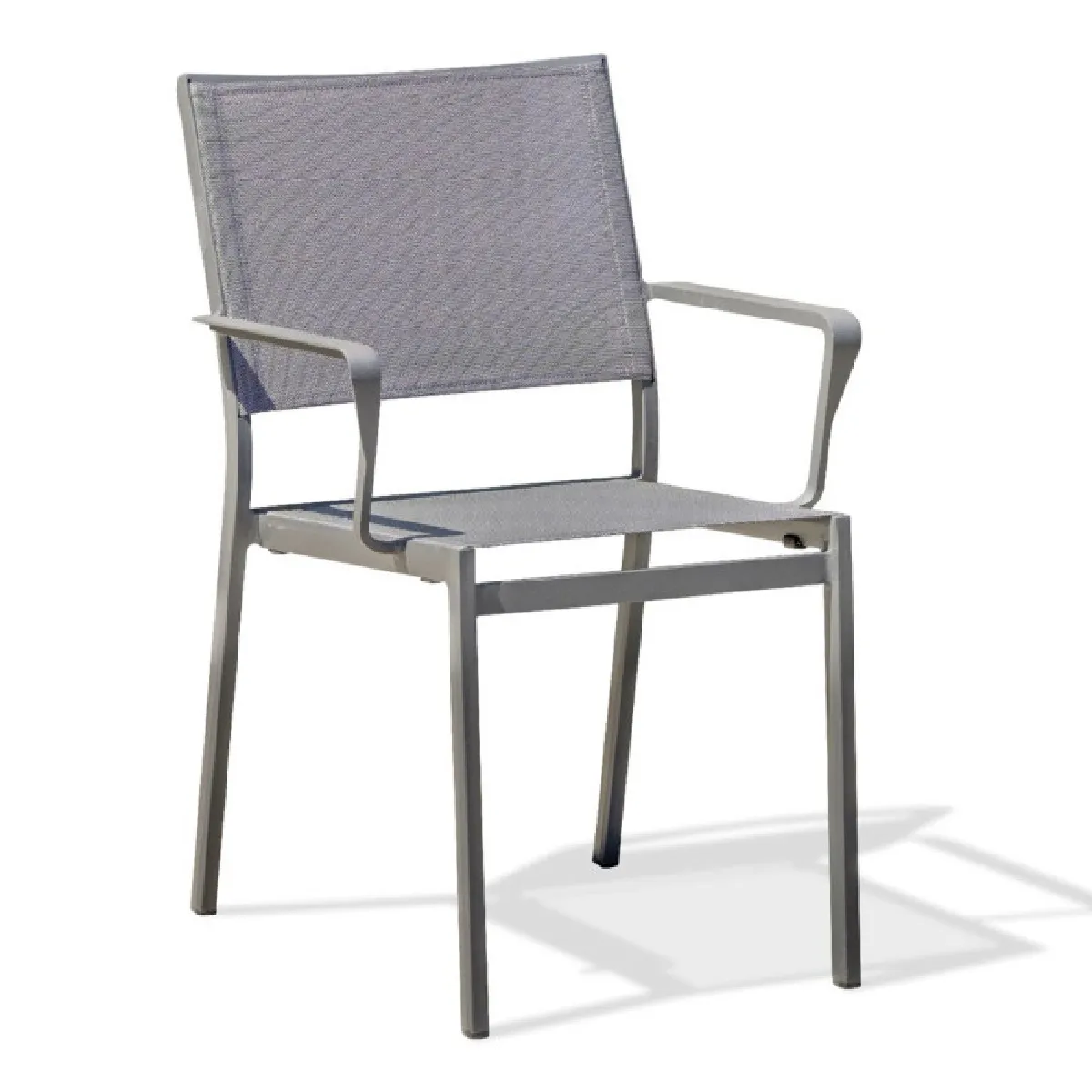 Paris Prix Gris Fauteuil De Jardin Empilable - Anthracite