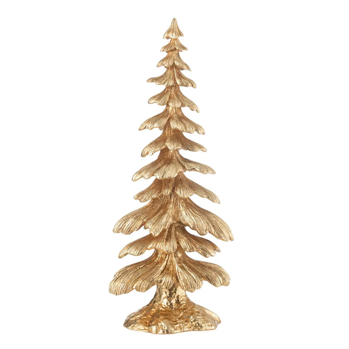 Paris Prix Sapin Déco En Résine Luciano 36Cm Or