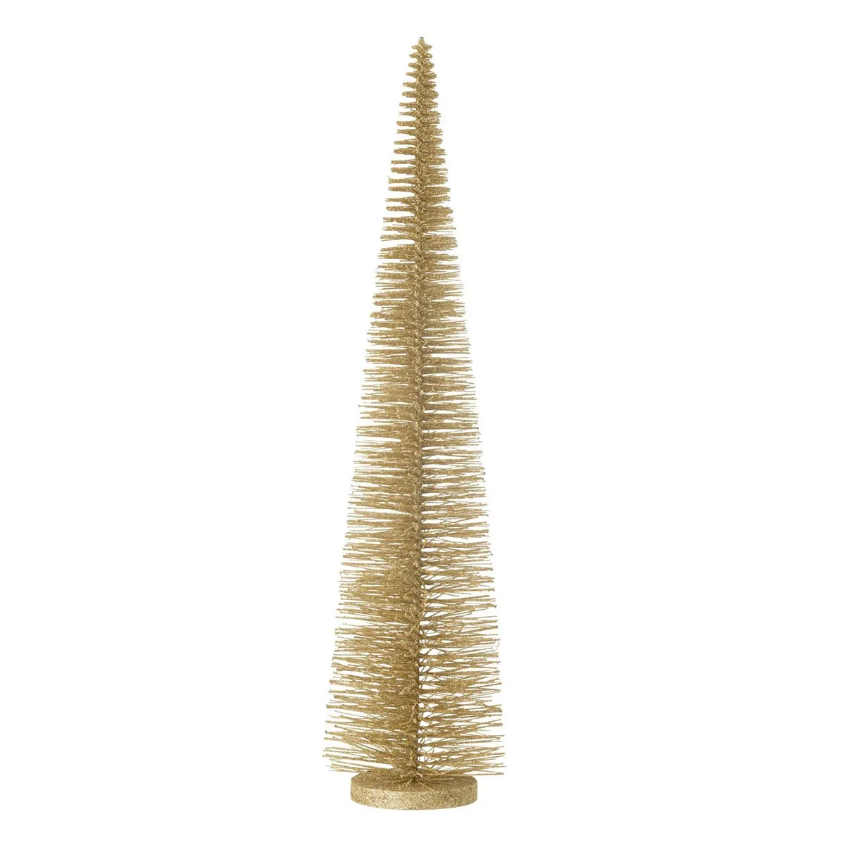 Non Communiqué Doré Sapin De Noël Déco Pailleté "Josh" 61Cm Clair - Image 2