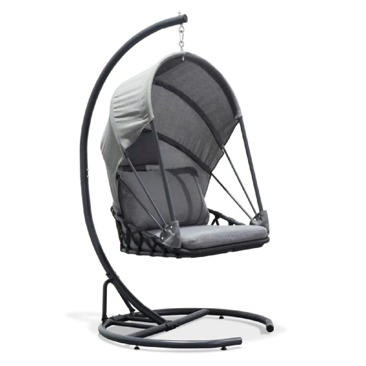 PARIS PRIX  Balancelle de jardin - Gris anthracite
