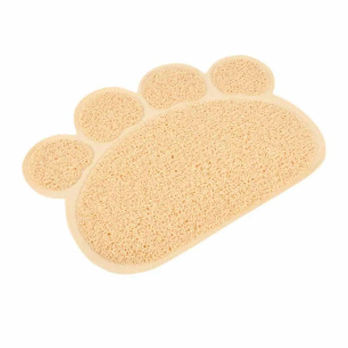 Tapis Repas pour Chien & Chat Pattes 40cm Naturel