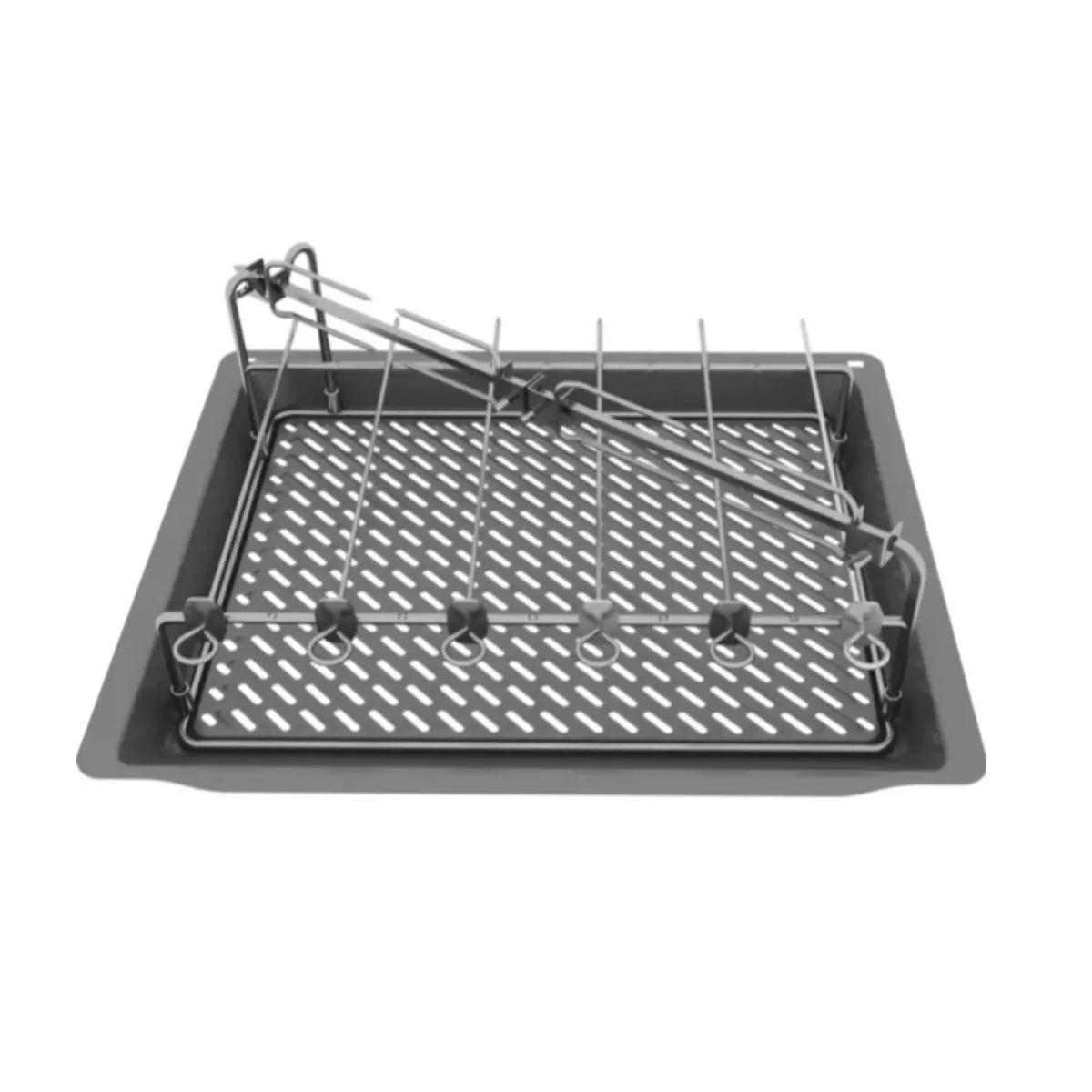 Bosch Hez635001 Pièce Et Accessoire De Four Acier Inoxydable Plaque D - vue 2