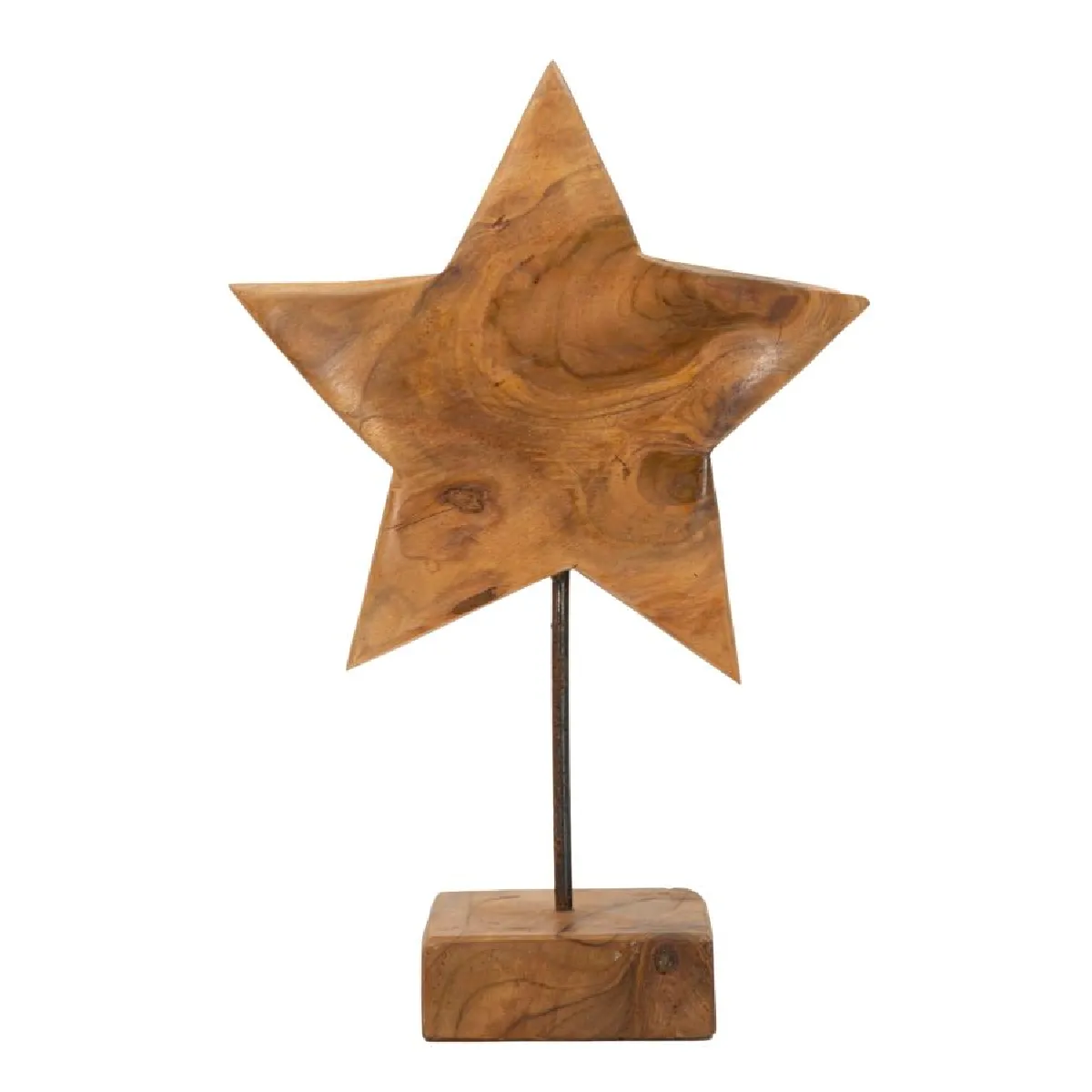 Mauro Ferretti Marron Statuette Stella - Image 3