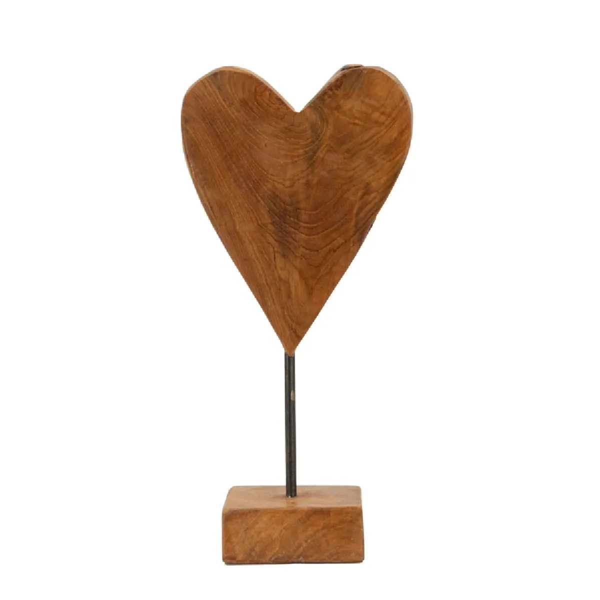 Mauro Ferretti Marron Statuette Cuore - Image 3