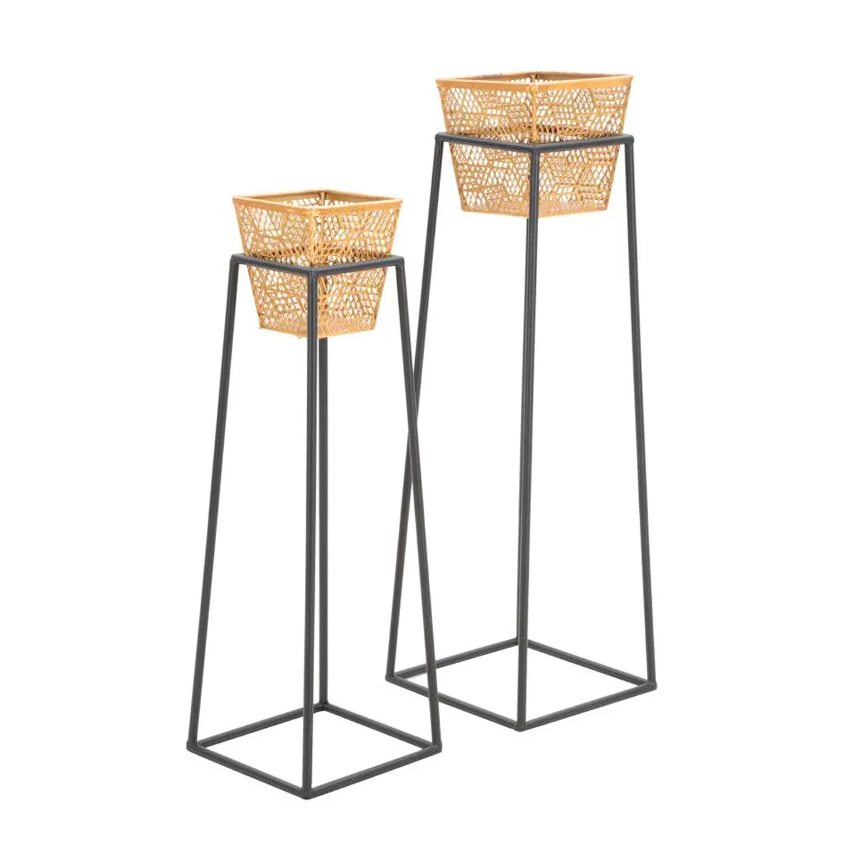 Mauro Ferretti Doré Vase Carré (X2) - Image 3