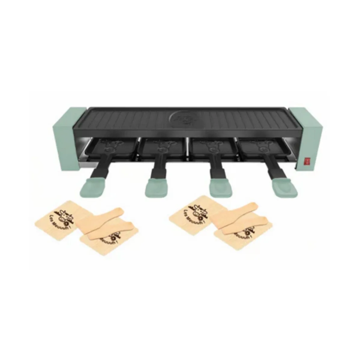 Appareil à raclette 4 personnes 800w + grill - 8943 - LITTLE BALANCE